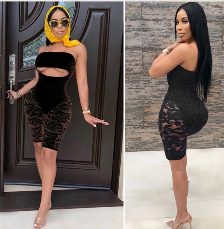 Strapless Hollow Out See Through Jumpsuits (Multi-Colors)