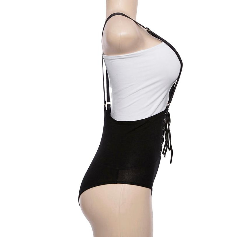 Strap Backless Sleeveless Bodysuits