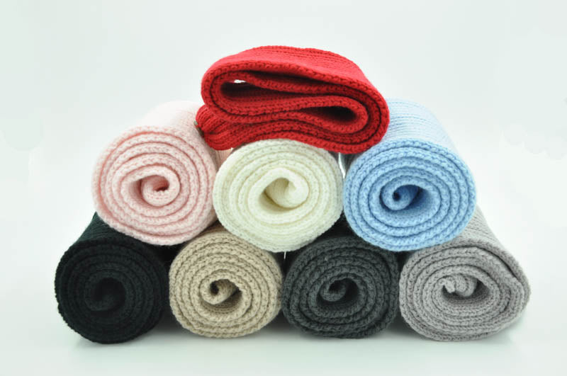 Beanie & Scarf Fur Pompom Sets for Children