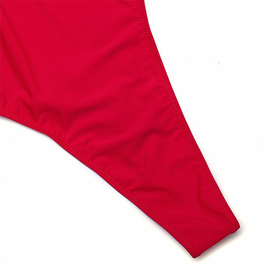 Thong High Cut Backless Monokini