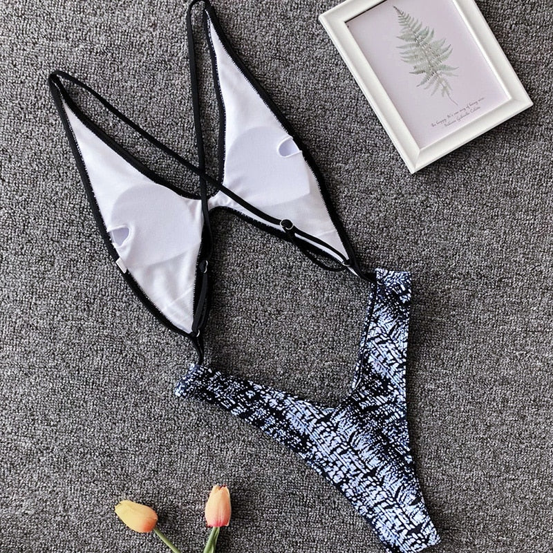 Collection of Hollow High Waist Monokini's