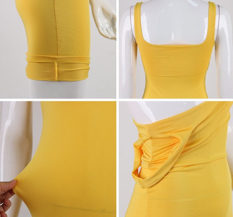 Sleeveless Tank Mini Dresses