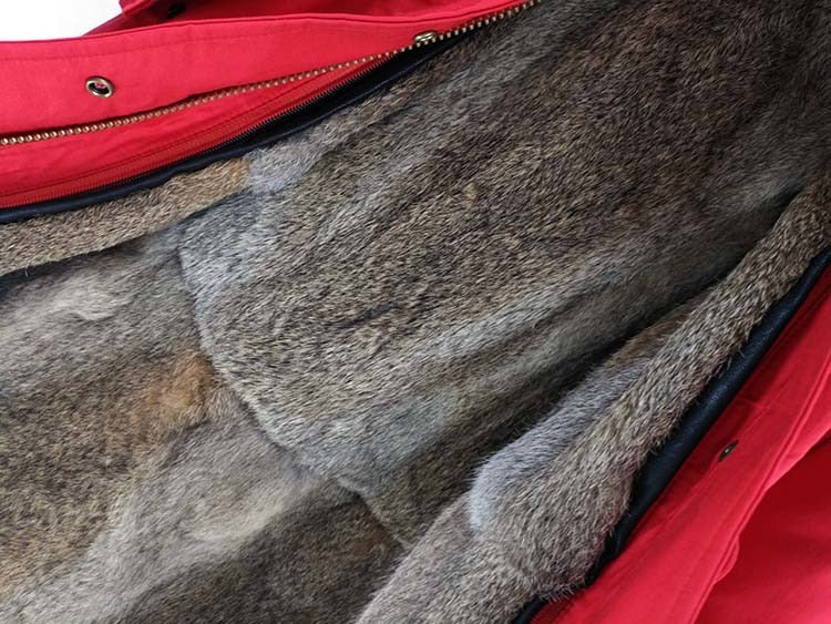 Real Rabbit Fur with Real FurThick Parka Short and Long Coats (Multi-Colors)