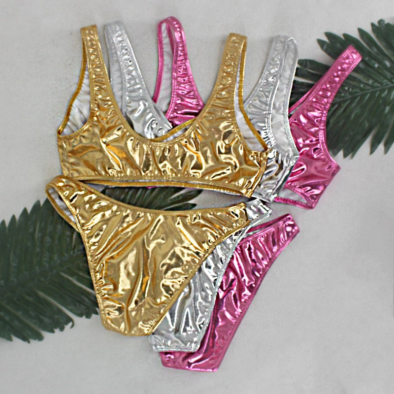 Metallic Bikini's