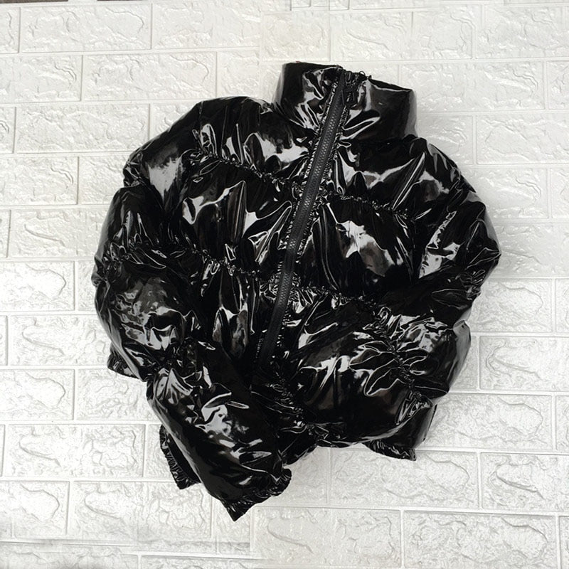 Cropped Down Parka Puffy Bubble Coats