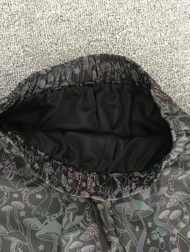 Rainbow Reflective Glow Mushrooms Pants