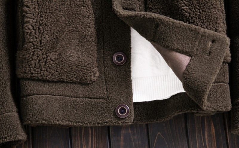 Reversible Real Shearling Fur Jackets