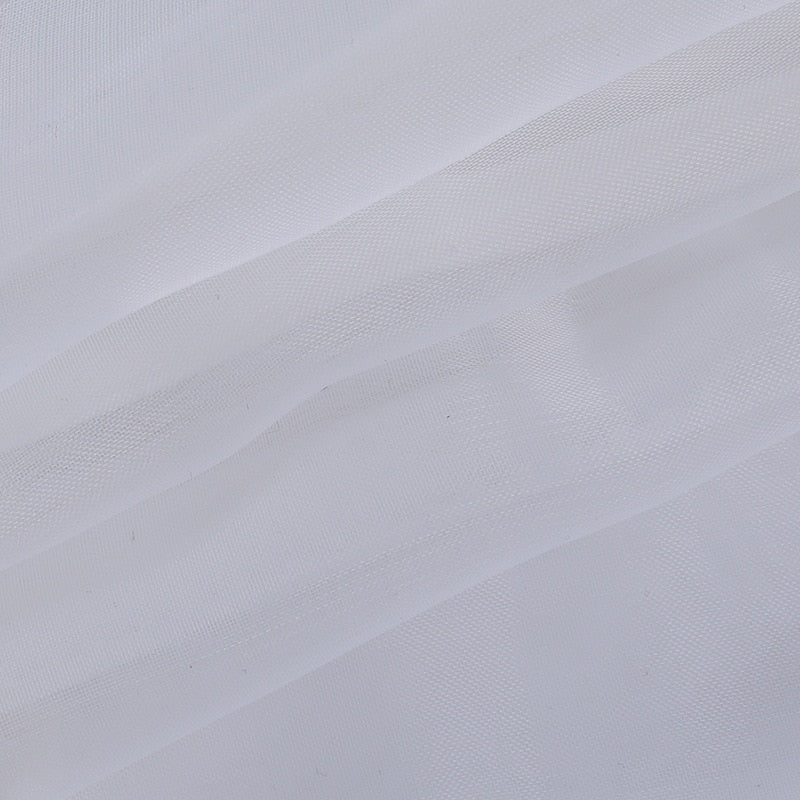 Hollow Criss-Cross Halter Mesh Corset Crop Tops