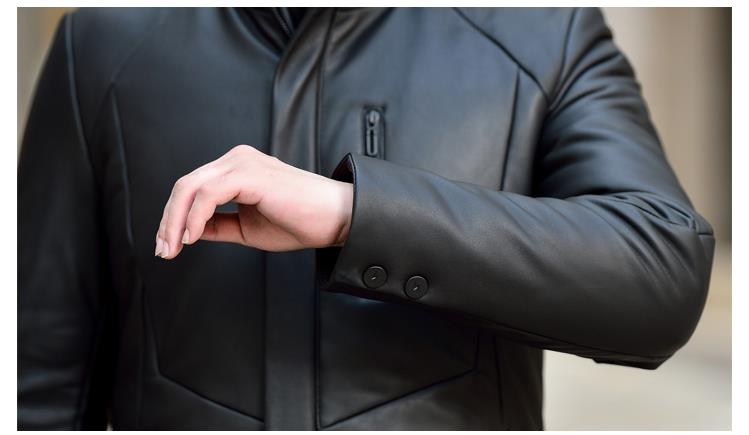 Genuine Leather Duck Down Jackets