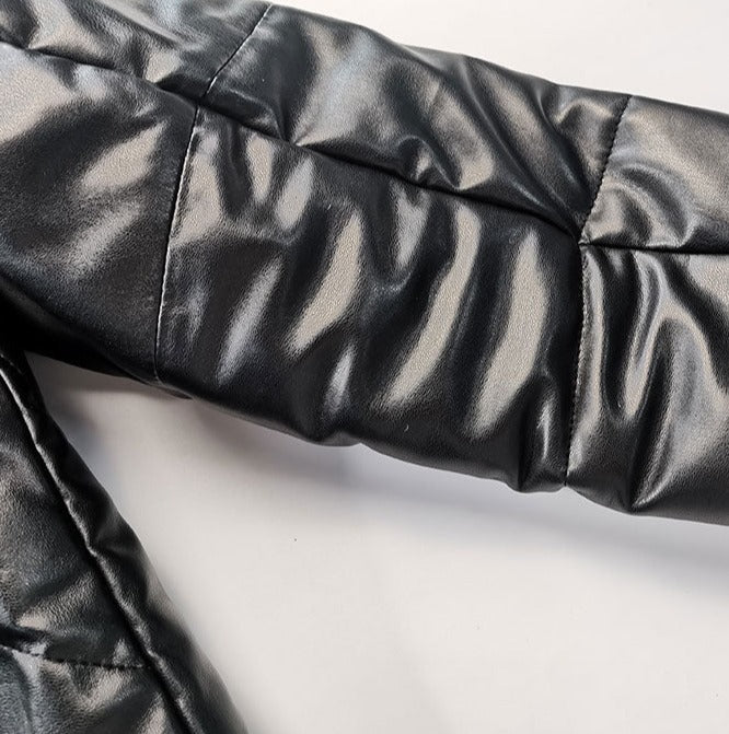 Genuine Leather Jacket Duck Down Bomber