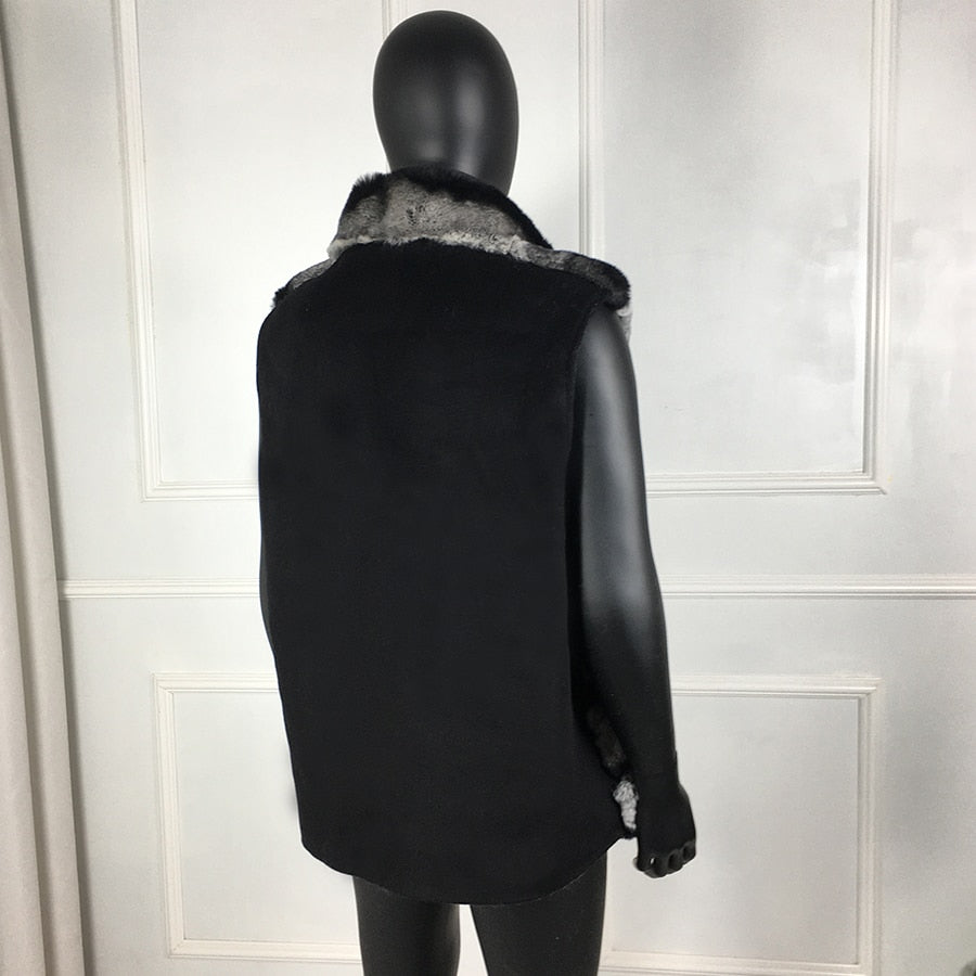 Rex Rabbit Fur Vest
