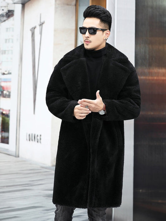 Shearling Teddy Bear Long Coats