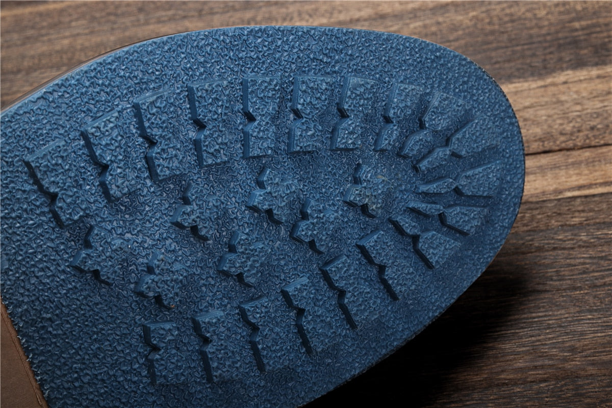 Pu Leather Retro Buckle Ankle Boots