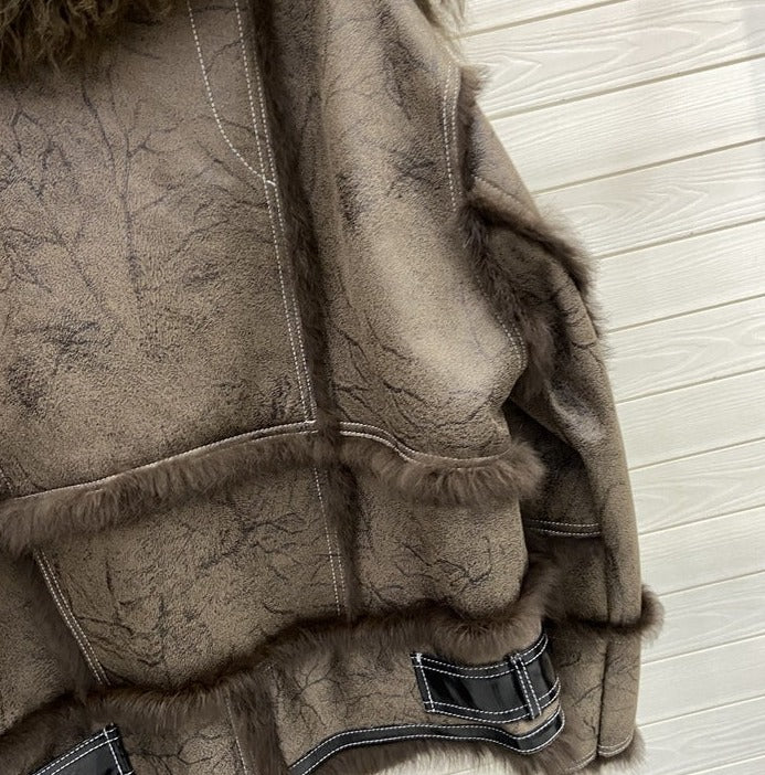Genuine Leather Long Shearling Jackets
