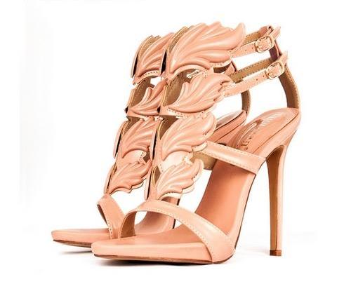 Leaf Flame Gladiator High Heel