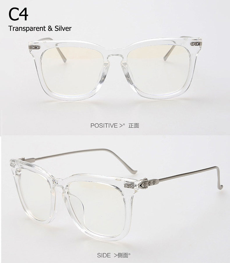 Vintage Classic Eyeglasses Metal Leg Unisex