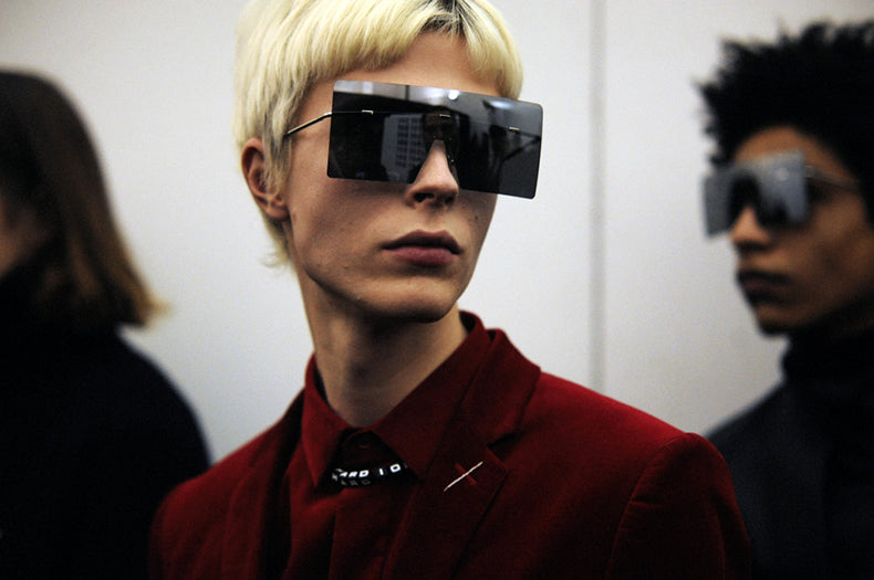 Square Shield Sunglasses Unisex