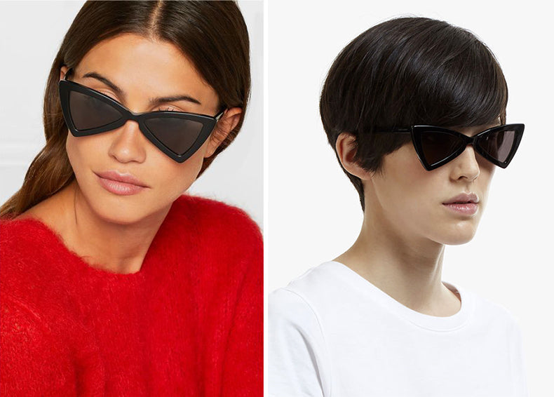 Vintage Triangle Sunglasses