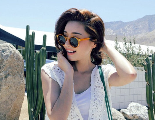 Vintage Round Style POLARIZED Sunglasses