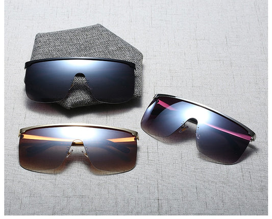 Vintage Gradient Oversized Style Sunglasses