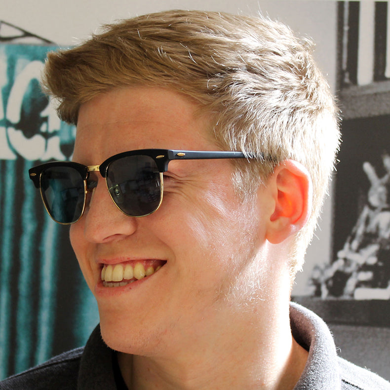 Classic Gold Sunglasses Unisex