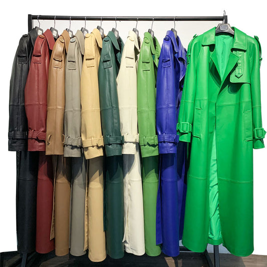Collection of Genuine Leather Trench Coats