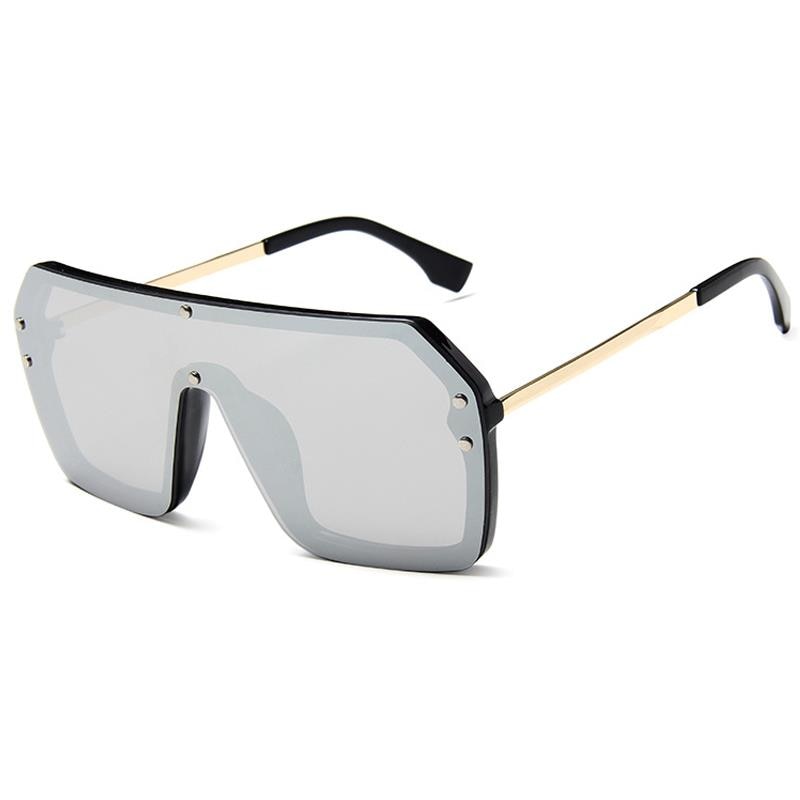 Oversized Square Luxury Goggle Sunglasses
