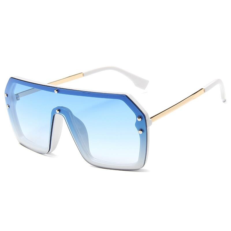 Oversized Square Luxury Goggle Sunglasses