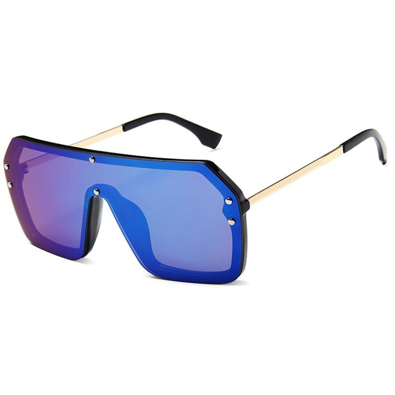 Oversized Square Luxury Goggle Sunglasses
