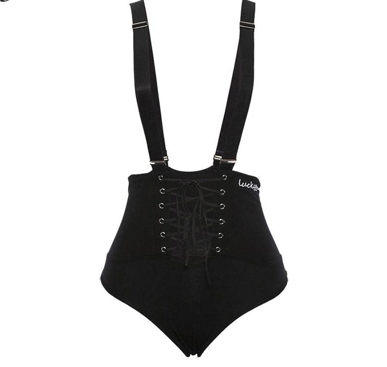Strap Backless Sleeveless Bodysuits