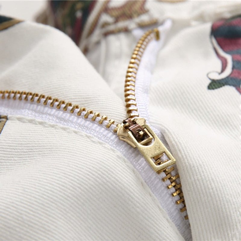 Gold Badge's 3D Printed White Jeans