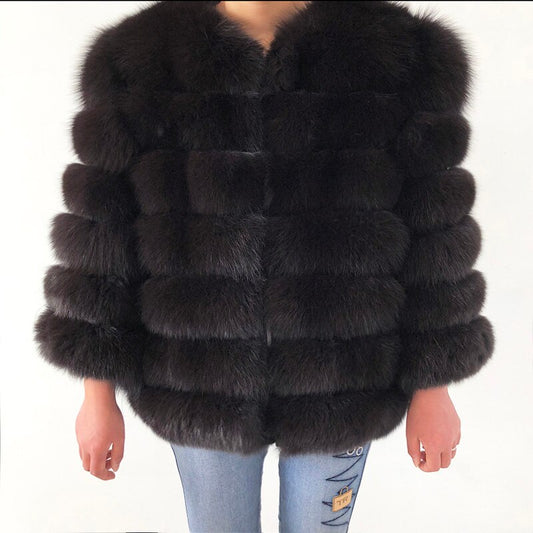 Genuine Fox Fur Leather Vest/Jackets