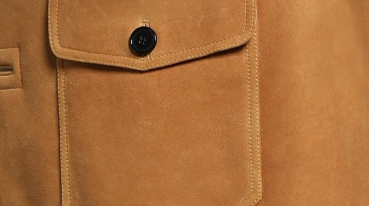 Genuine Leather Real Shearling Fur Lining./Trim X-Long Coats