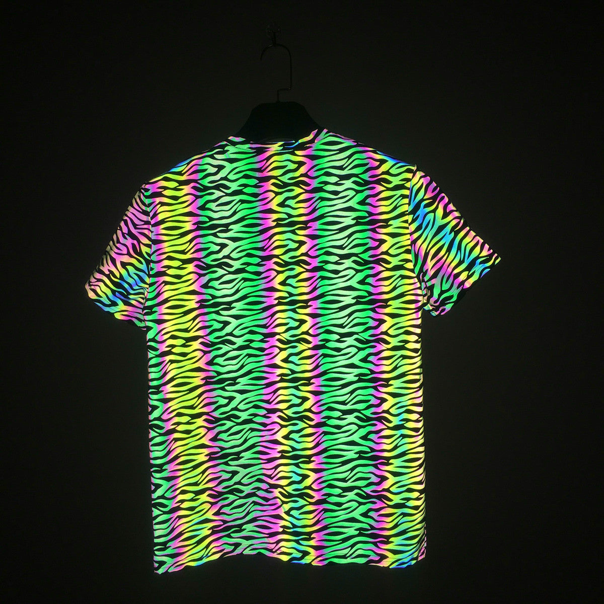 Rainbow Reflective Glow Shirts