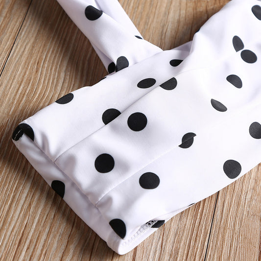Polka Dot Brazilian Bikini Set