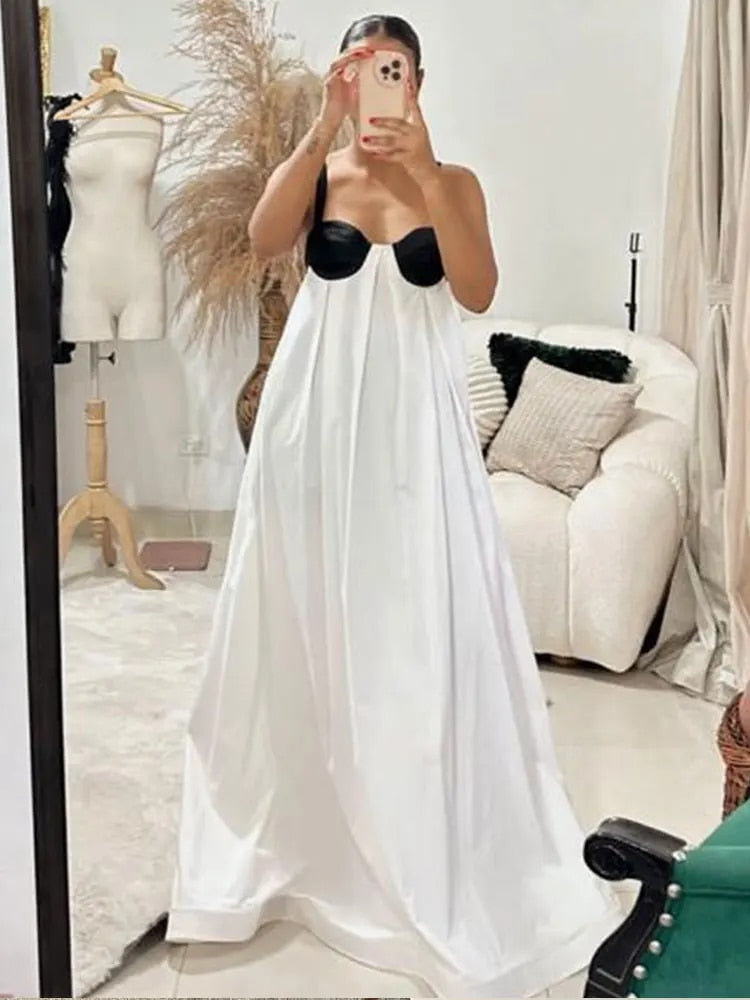 Backless Tie Loose Summer Dresses