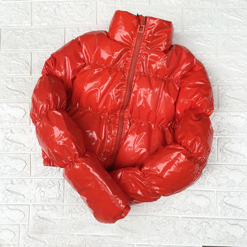 Cropped Down Parka Puffy Bubble Coats