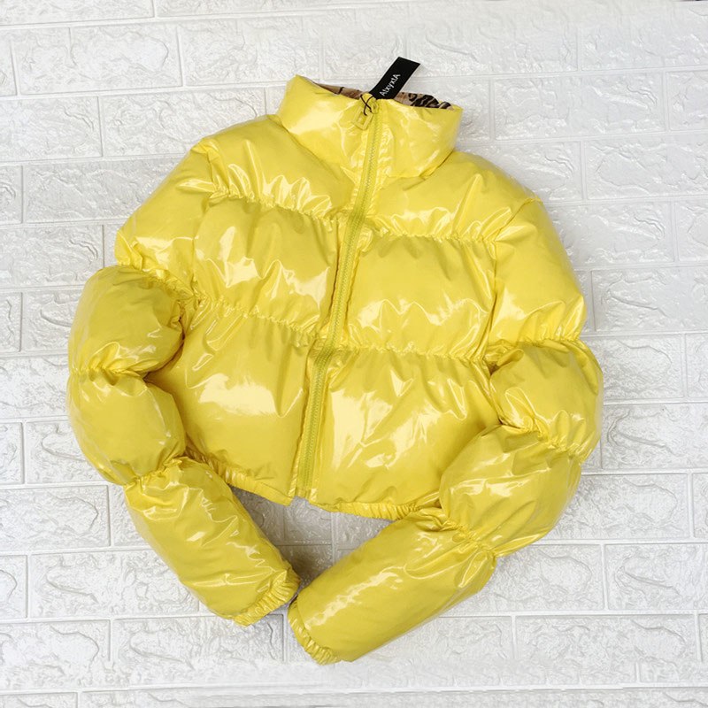 Cropped Down Parka Puffy Bubble Coats