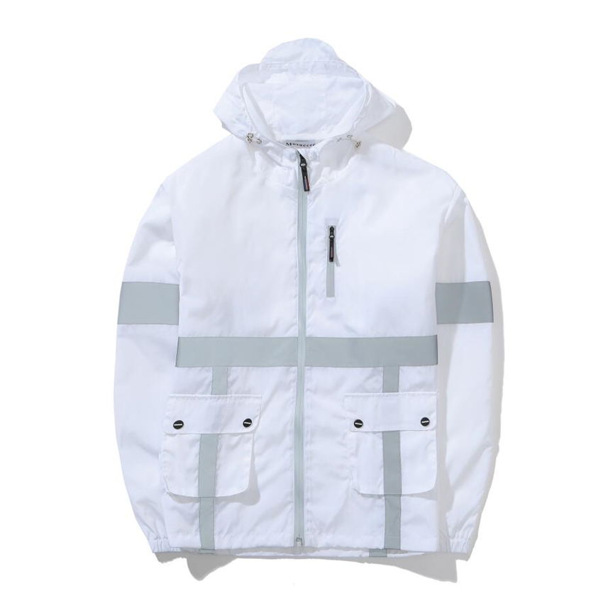 Reflective Windbreaker Jackets