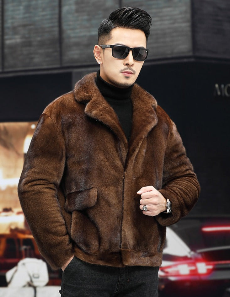 Luxury Baller Real Mink Fur Coats