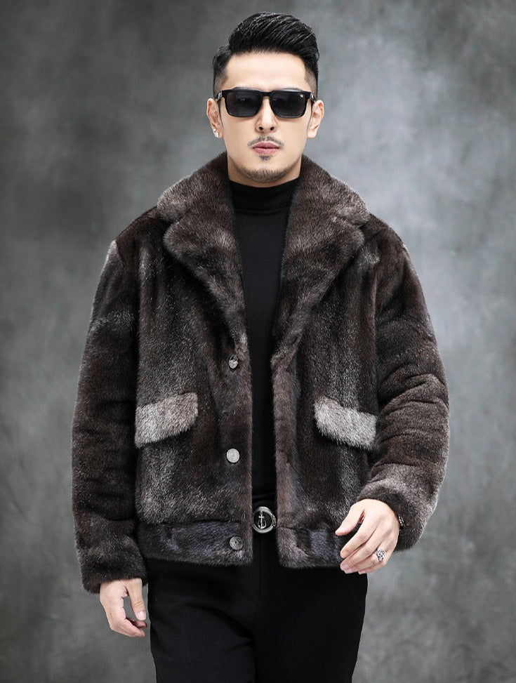 Luxury Baller Real Mink Fur Coats