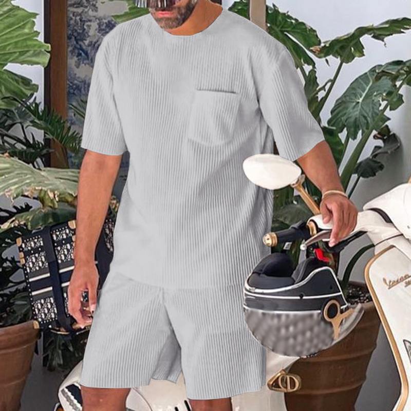 Loose Short Sleeve Shirt & Short Sets