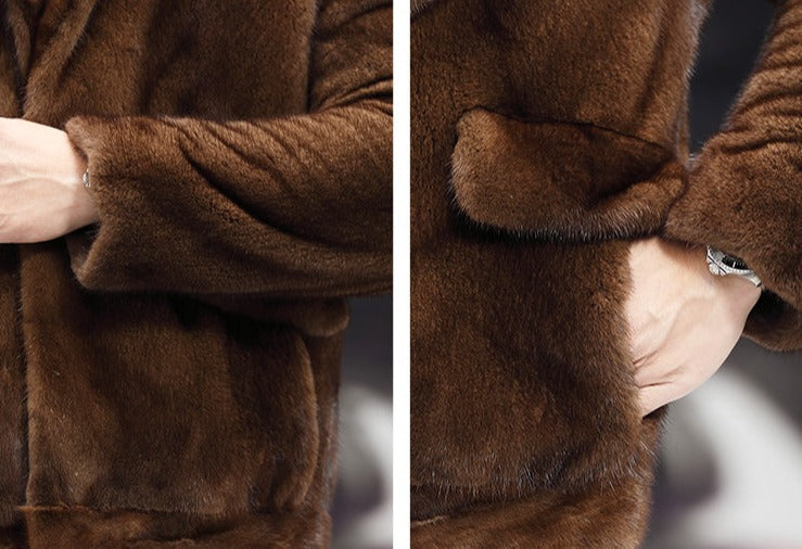 Luxury Baller Real Mink Fur Coats