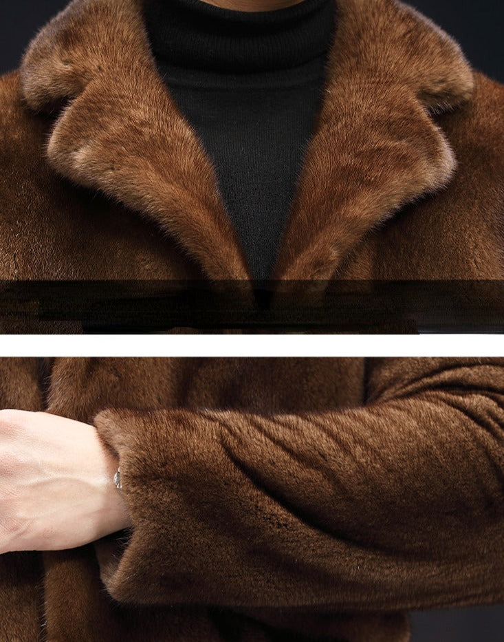 Luxury Baller Real Mink Fur Coats