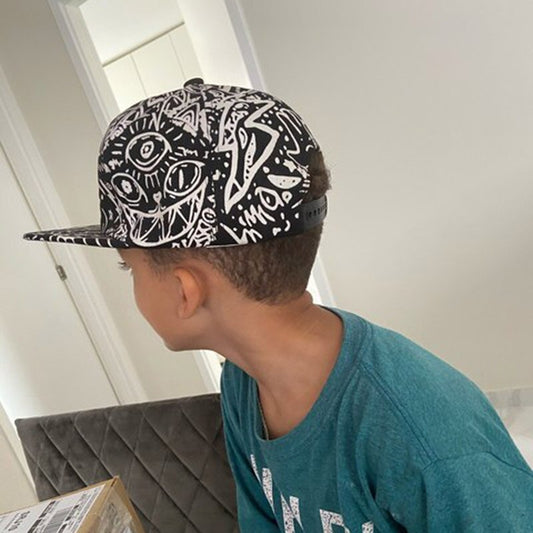 Glow In The Dark Printed Snapback Hats