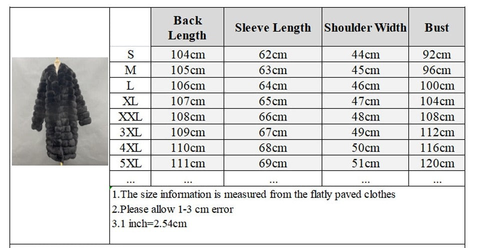 Real Fox Fur Over the Knee Coats