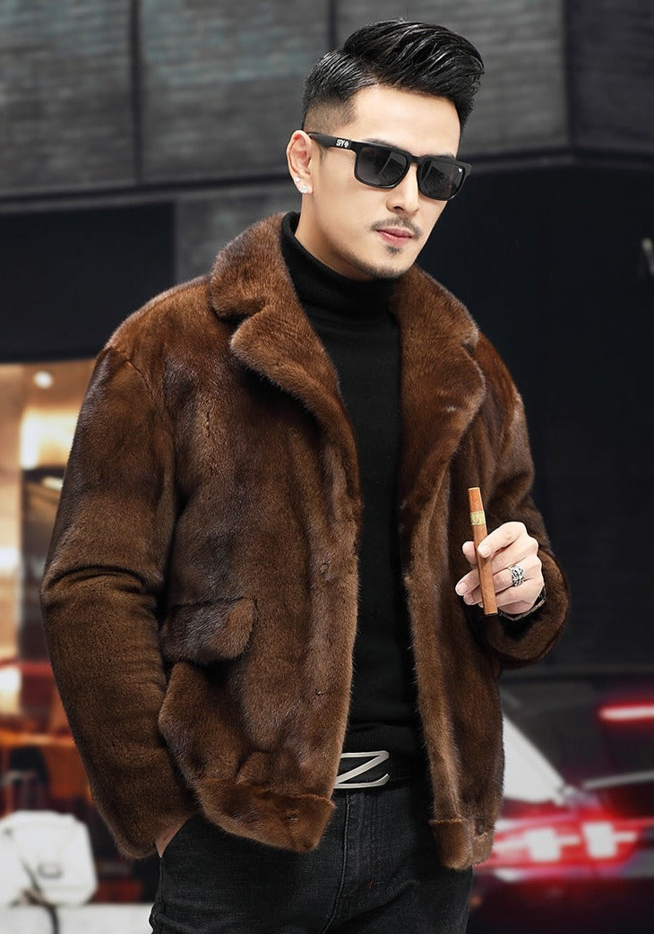 Luxury Baller Real Mink Fur Coats