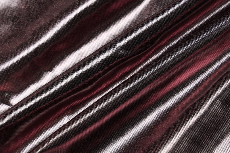 Metallic Tank Tops & Mini Skirt Sets