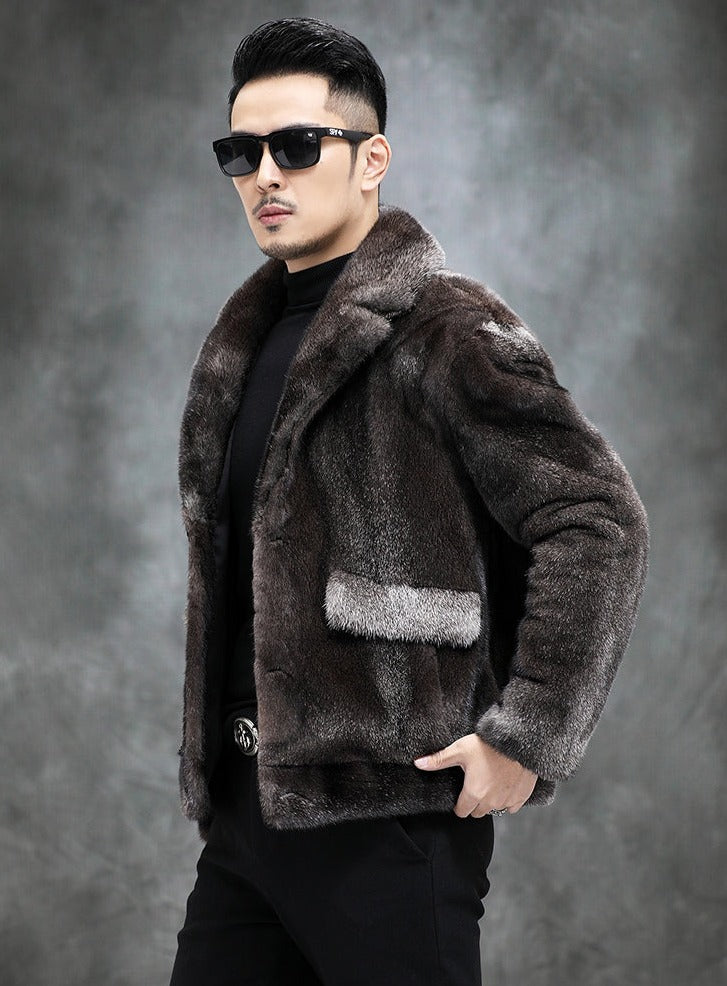 Luxury Baller Real Mink Fur Coats