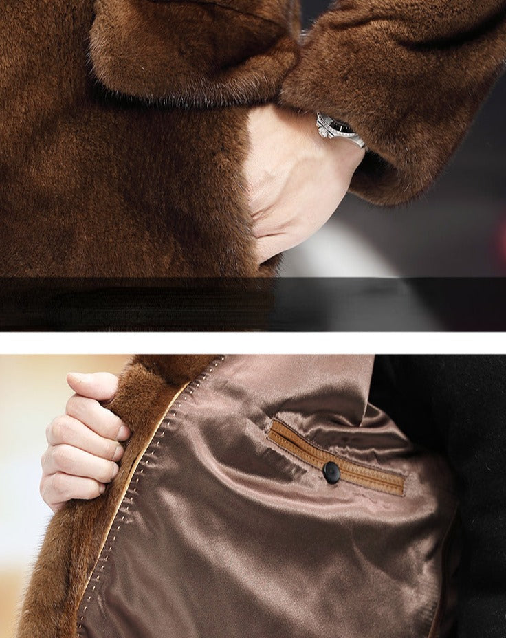 Luxury Baller Real Mink Fur Coats